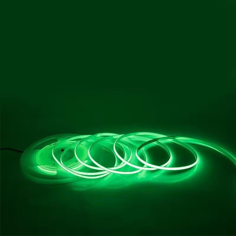 3mm impermeabile 2700k 6000k 12V 220v 5V Ultra Larghezza sottile 400leds COB LED Strip Light con 3