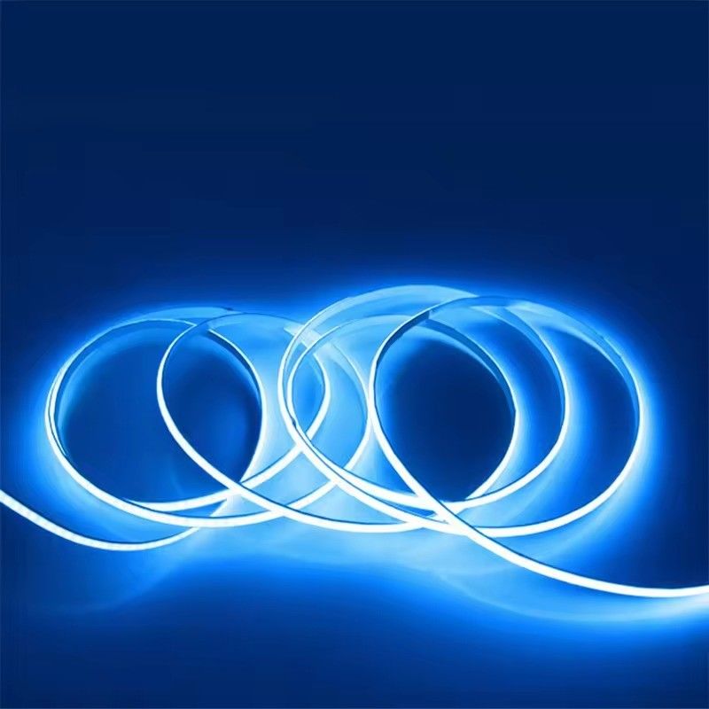 3mm impermeabile 2700k 6000k 12V 220v 5V Ultra Larghezza sottile 400leds COB LED Strip Light con 3