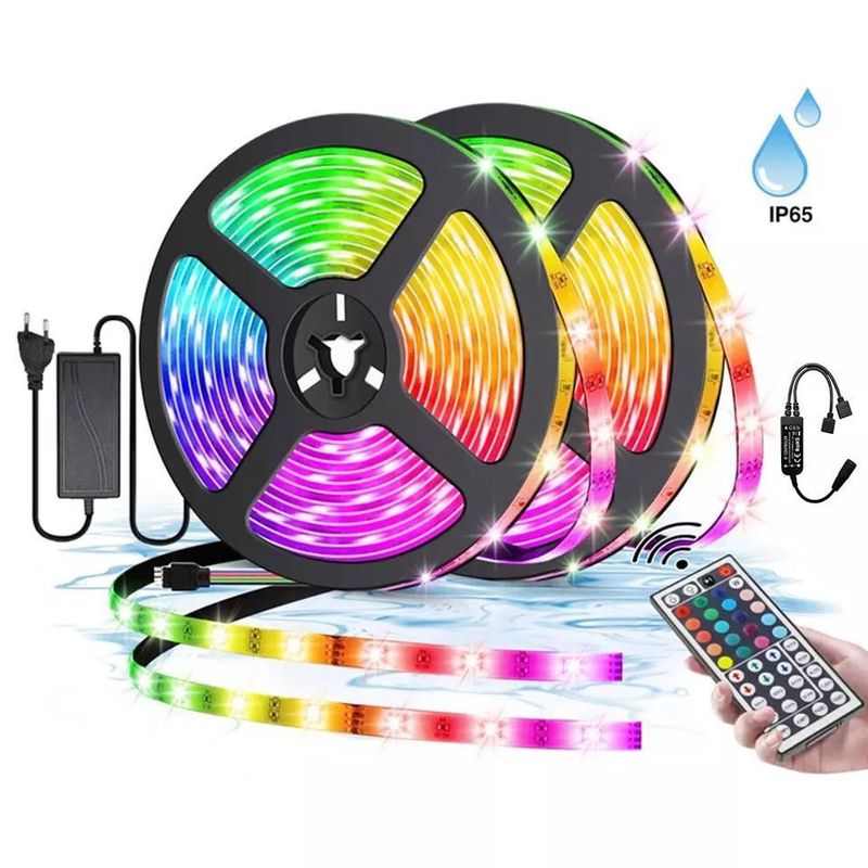 12V 5V 2835 5050 RGB WIFI Tuya Smart LED Light Strips Sincronizzazione musicale per decorazioni domestiche intelligenti