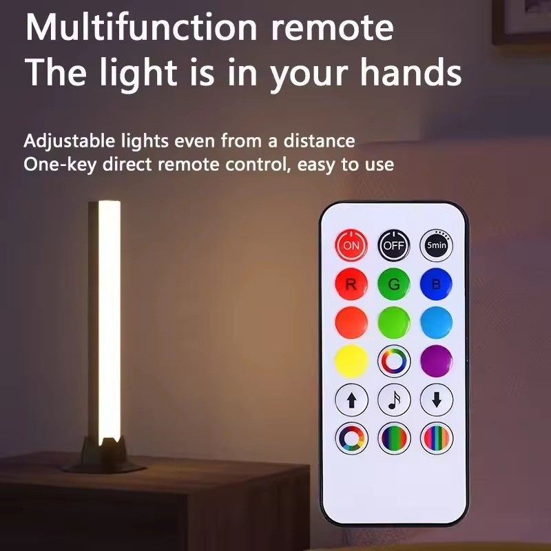 DIY HONGTOP APP Control RGBIC Lampada da terra colorata per camera da letto Decorativa 25cm 30cm 5V