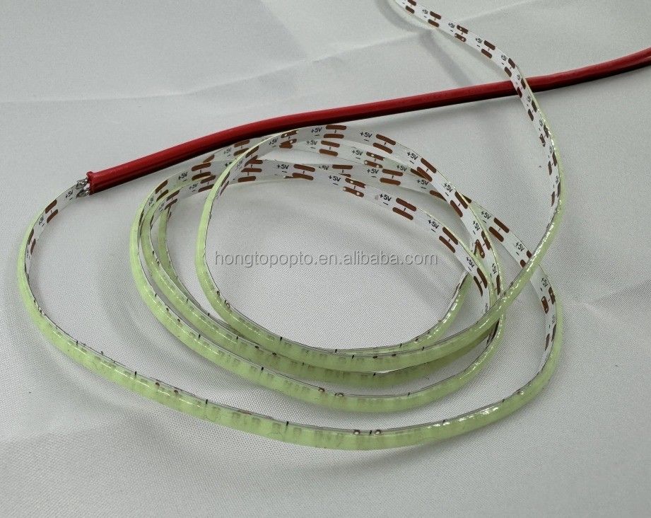 COB LED Light Strip Bianco Caldo Bianco Blu Verde Flessibile 3mm 5mm 8mm per Alta Densità