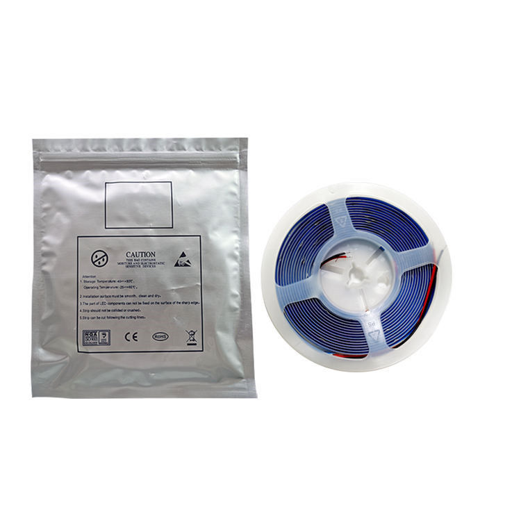 Illuminazione domestica 12V 24V 576 chip per metro 8mm RGB LED COB Strip Light 5m 10m 50m