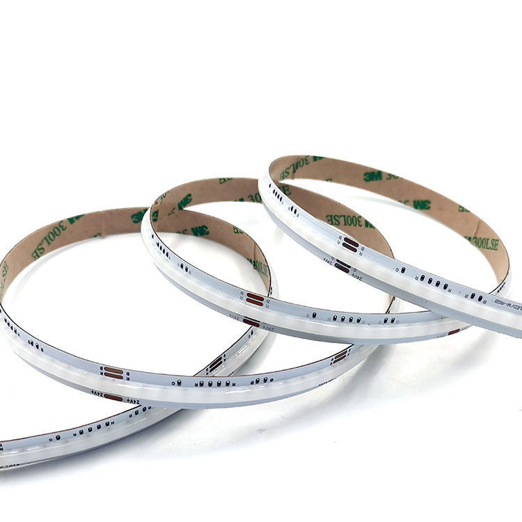 12V 24V Low Voltage Cob Led Strip Light RGB Perfetto per l'illuminazione e il design dei circuiti