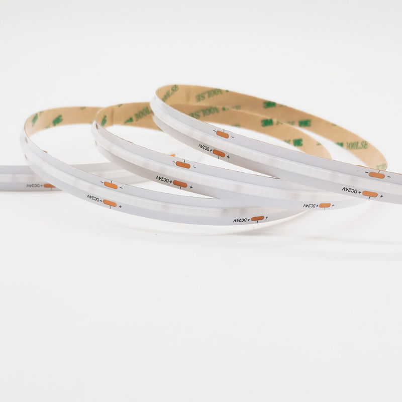 12v 24v 576LED RGB Temperatura del colore Cob Led Strip Light Dimmabile con e CRI Ra 90