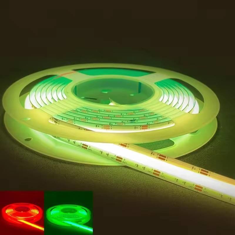 Fornitura flessibile digitale RGB COB LED Strip Light con 50000 ore di tempo di lavoro e 3-