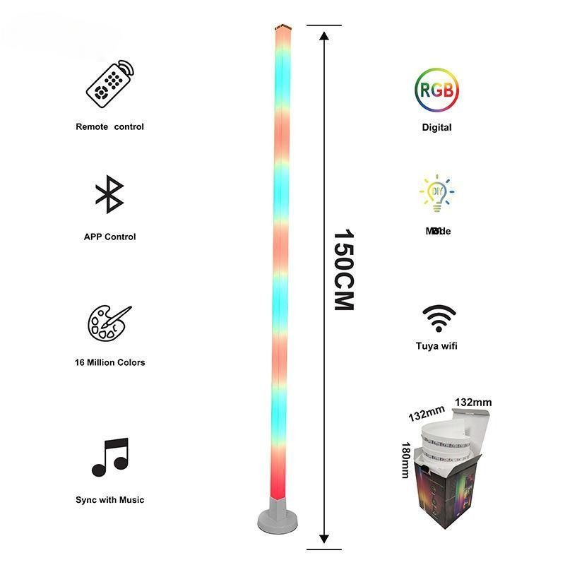 2024 Atmosphere Smart Home Light Lampada a LED Rgb con base in ferro e telecomando