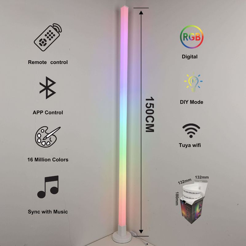 2024 Atmosphere Smart Home Light Lampada a LED Rgb con base in ferro e telecomando