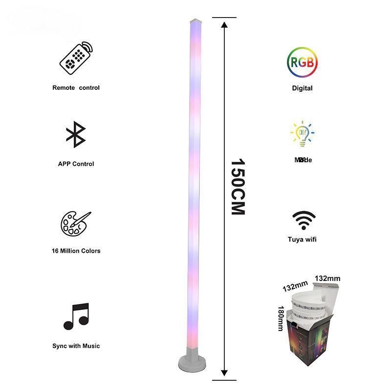 2024 Atmosphere Smart Home Light Lampada a LED Rgb con base in ferro e telecomando