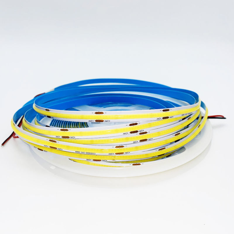 12V/24V Cob Led Strip 320leds/m bobina a bobina 5m/10m/20m/50m Cuttable ogni 3 LED