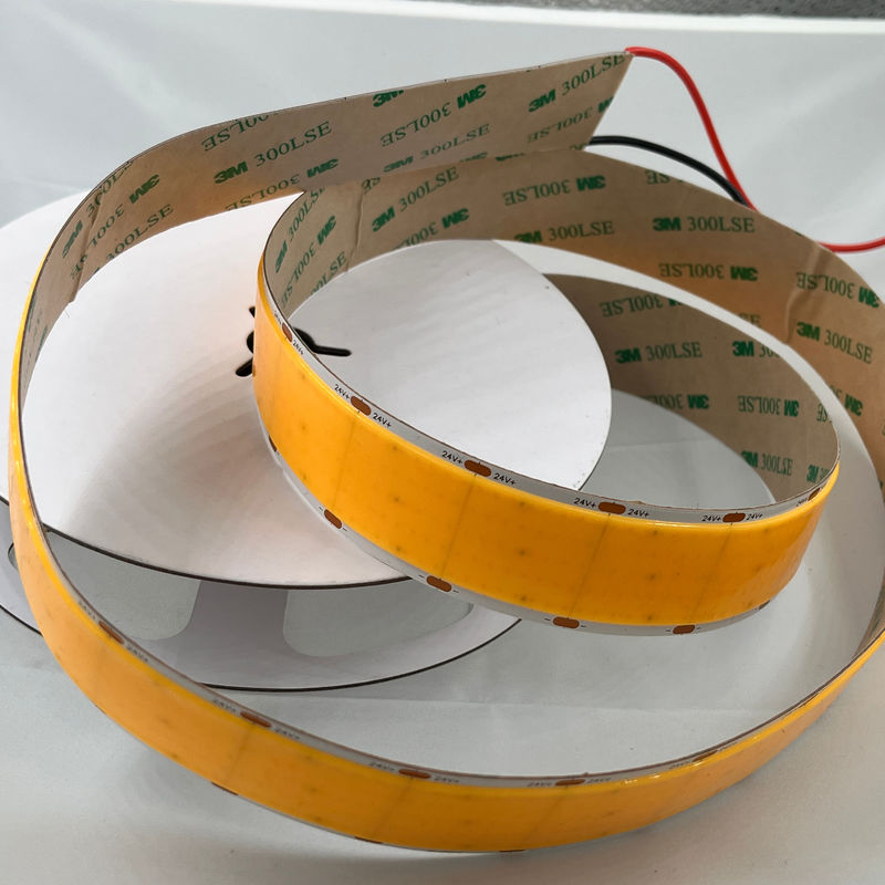 COB LED Strip Super Wide 30mm 1600chips 40W/M 2700k 3000k 6500k DC24V per il progetto del soffitto