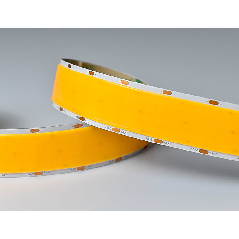 Ultra Wide Flexible DC24V 1600leds Cob Led Strip Lights 30mm Larghezza 5 file Super luminoso