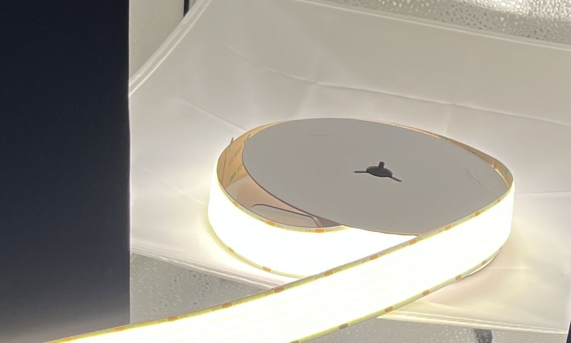 1600 LED 24V 2700K 3000K 4000K 6000K Single Color Cuttable Cob Led Strip 30mm Larghezza
