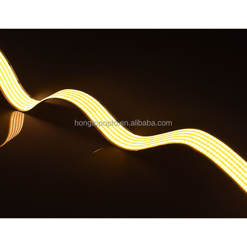 3- Ultra Wide 24V White Warm White COB LED Strip Light per illuminazione decorativa a LED 90Ra