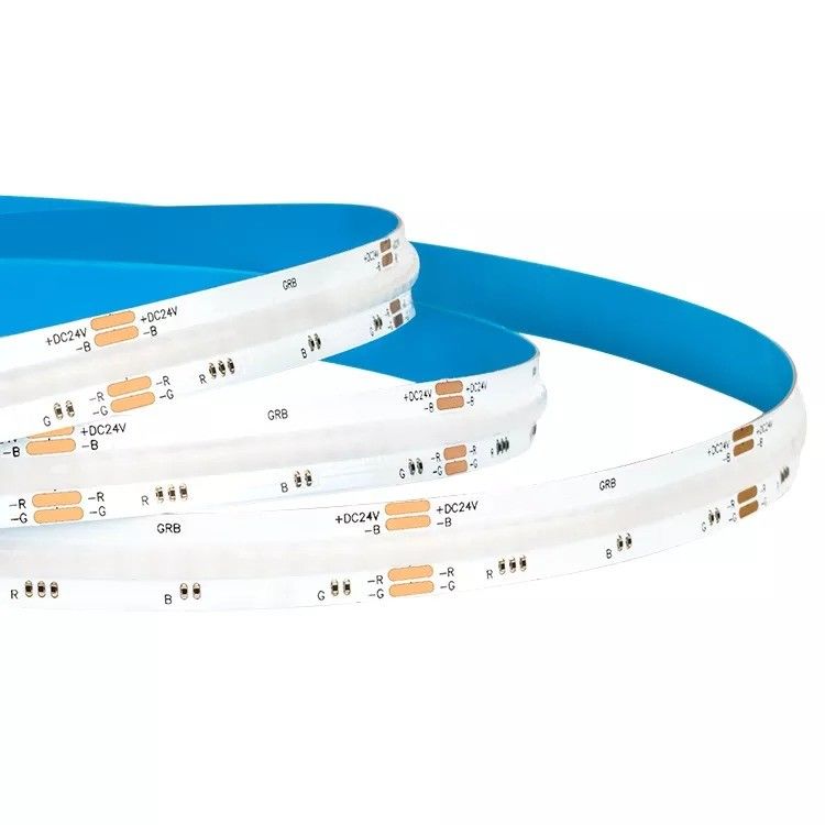 RGB Flexible Strip 756leds COB DC 12V LED Strip Light con efficienza luminosa di 100lm/w