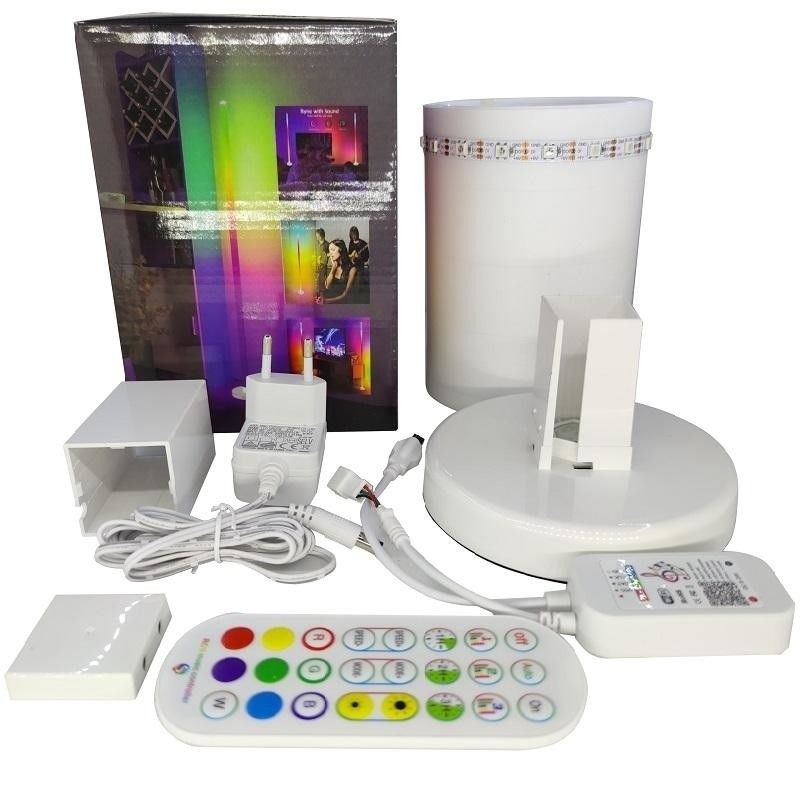 18 PC/Ctn DC5V Luce da terra decorativa per interni con funzione musicale e controllore IR