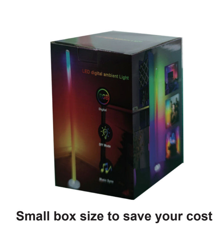IP44 Rated DC5V Magic Music LED Floor Ambient Light Strip con APP e telecomando