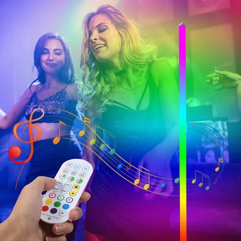IP44 Rated DC5V Magic Music LED Floor Ambient Light Strip con APP e telecomando