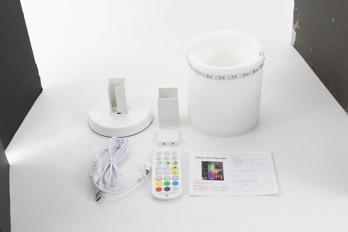 Smart Corner Ambient Light Dimmable Sound Rhythm Atmosphere Lampada da pavimento telecomando