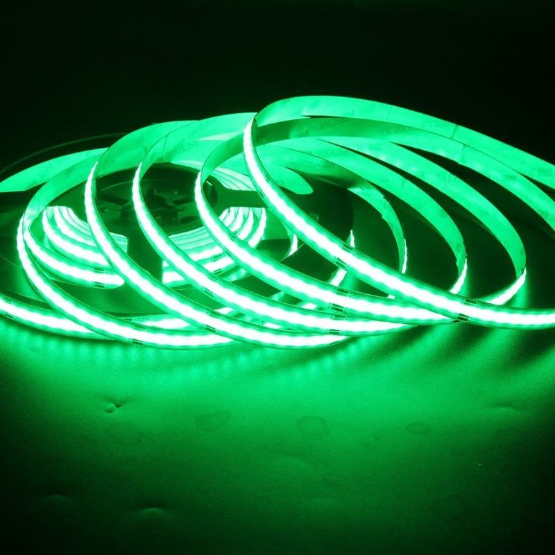 756led RGB 10mm Wide COB LED Strip Light Direct Support Dimmer e ampio range di tensione