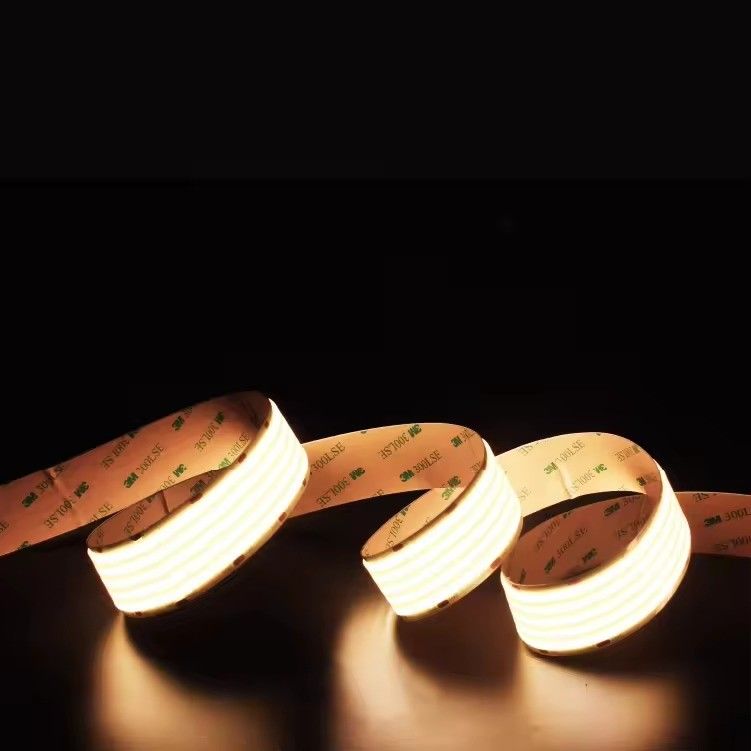 Super Wide 1600LED Ultra Wide COB LED Strip 80 Indice di riproduzione del colore IP20 Rated 30000 ore di lavoro per il progetto