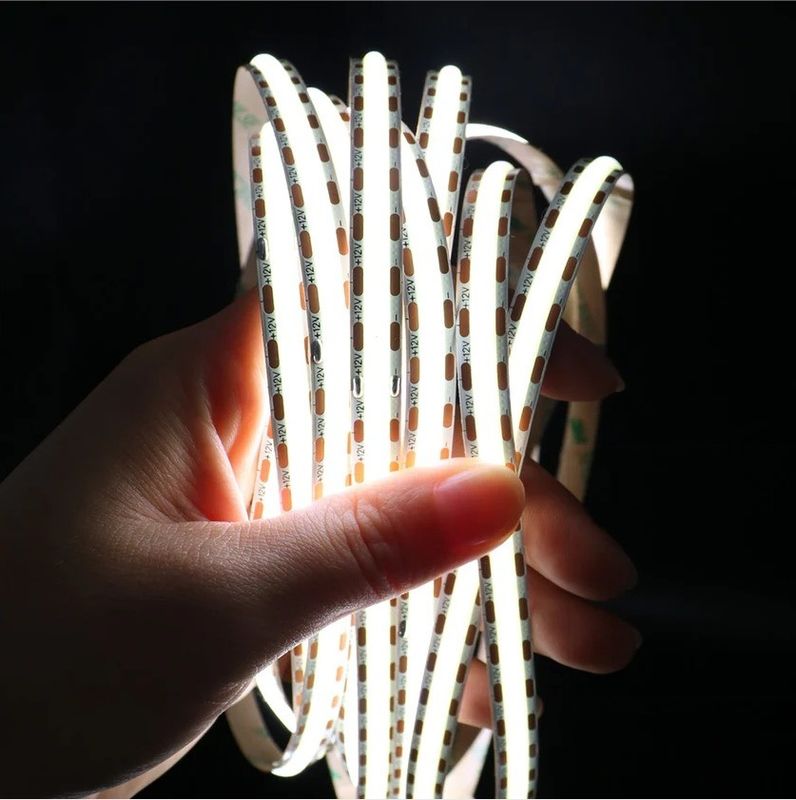 Ip20 480LED/m COB LED Strip Light con corrente costante Servizio di soluzioni di illuminazione Illuminazione e progettazione dei circuiti