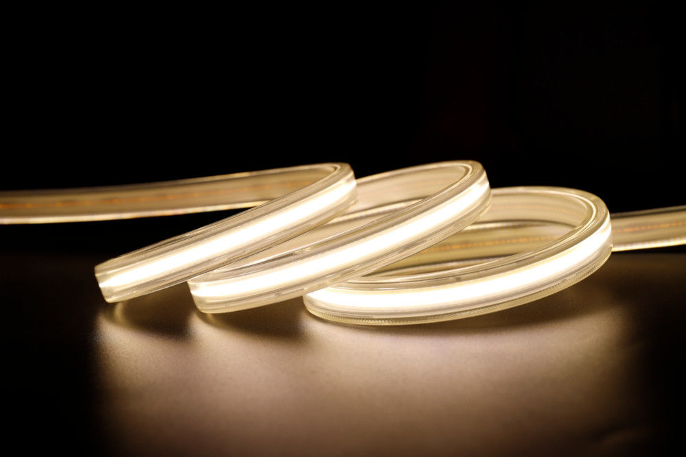 Alta tensione flessibile COB LED Strip Light IP65 impermeabile 50M 100M per bobina con durata di vita di 30000 ore e 80 CRI