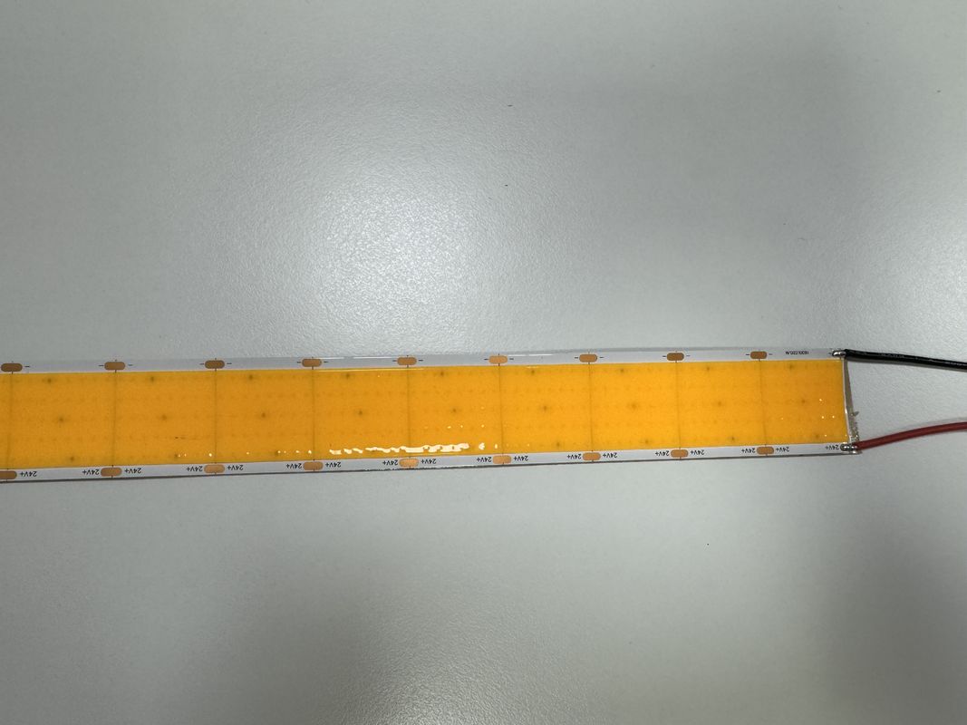 1600 leds/m Super Wide COB Led Strip CRI 90 Super Bright 30mm 24V per illuminazione interna