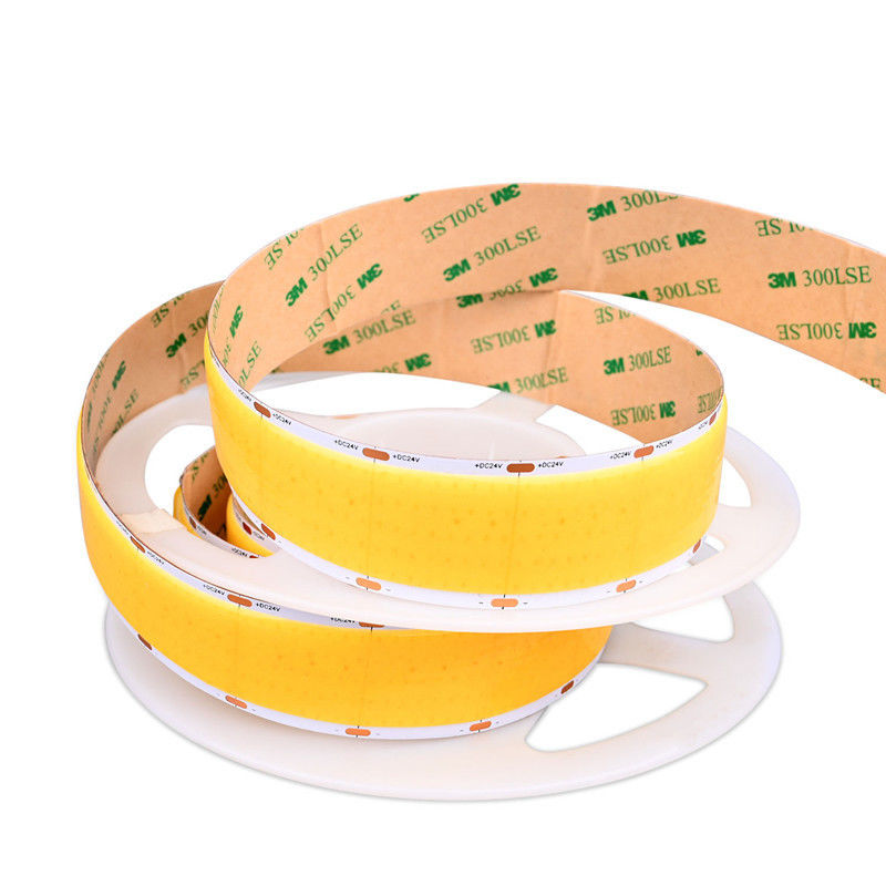 Super luminoso COB LED Strip 30mm Larghezza 1600Leds Per Meter CRI 90 Luce personalizzata
