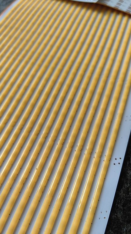 Super sottile larghezza di 3 mm di rame PCB Cob Strips luce per decorazioni per uffici all'aperto