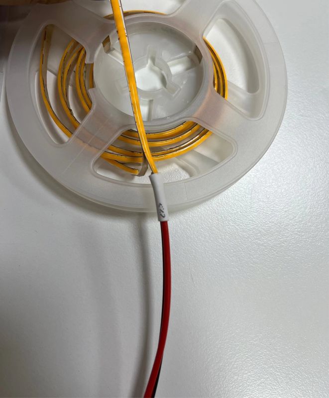Super sottile larghezza di 3 mm di rame PCB Cob Strips luce per decorazioni per uffici all'aperto