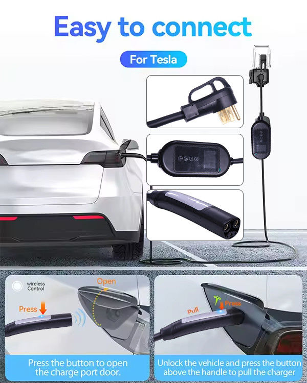 L'indicatore LCD luce EV caricabatterie veloci per TSL livello 2 veicoli energetici in tipo scatola