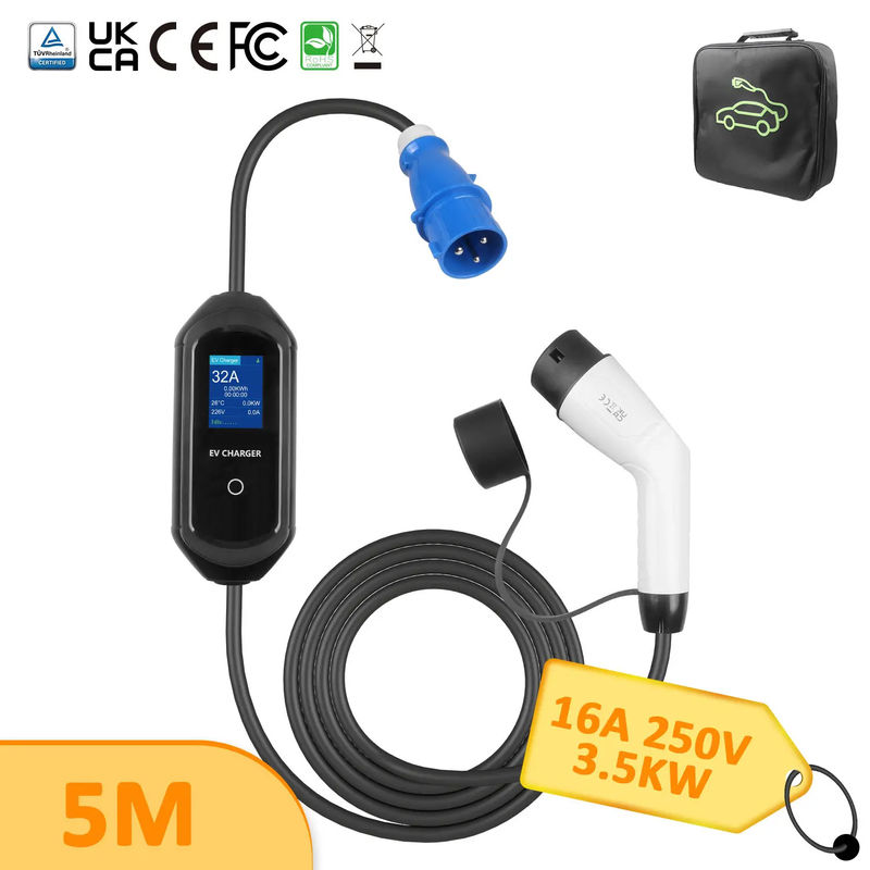 Caricabatterie per veicoli elettrici di dimensioni singole da 45X28X18 cm per la ricarica nella gamma di temperatura da -30 °C a 55 °C